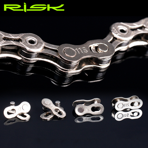5 Pair Bike Chain Quick Link Mountain Bicycle Bike Chain Missing Quick Connector Connecting Master Link for 6 7 8 9 10 11 Speed ► Photo 1/6