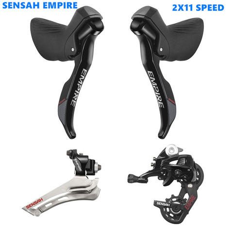 SENSAH EMPIRE 2x11 Speed, 22s Road Groupset, Shifter + Rear Derailleurs + Front Derailleurs 5800, R7000 ► Photo 1/6