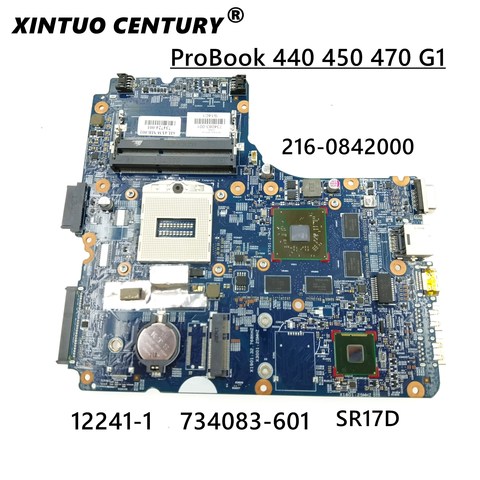 Laptop motherboard For HP Probook 440 G1 450 G1 Mainboard 734083-001 734083-601 12241-1 48.4YW03.011 SR17D 216-0842000 ► Photo 1/6