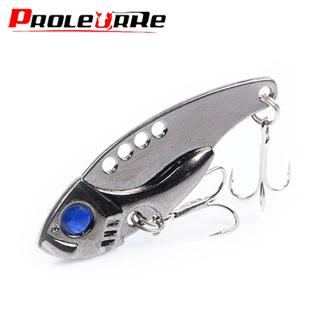 1Pcs 3D Metal Cicada Vib Fishing Lures 50mm 11g Vibrations Spoon Lure Hard Bait Bass Isca Crankbait Wobbler Spinner ► Photo 1/6