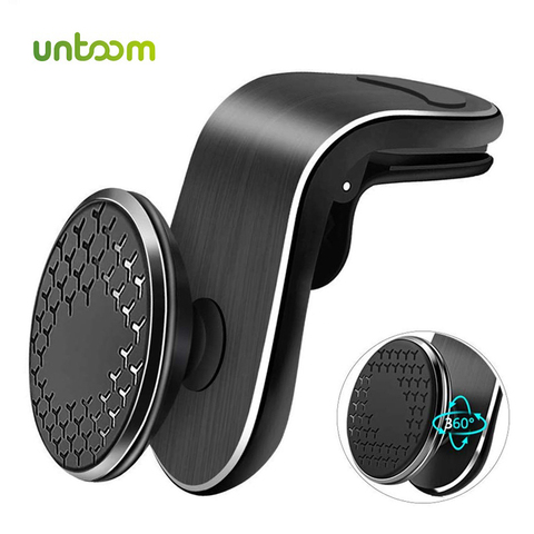 Untoom Magnetic Car Phone Holder Universal Magnet Air Vent Mount in Car Mobile Phone Holder Stand for iPhone 11 Pro Max Samsung ► Photo 1/6