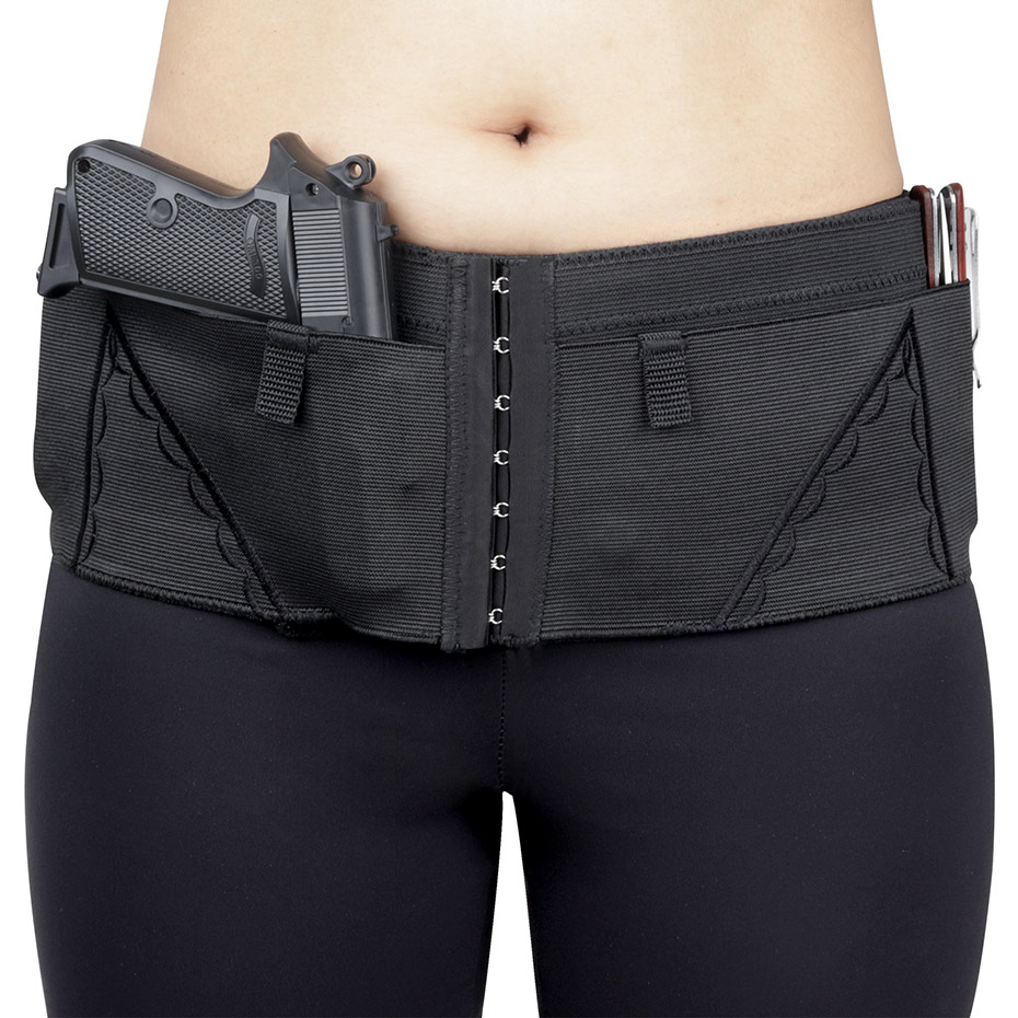 Ladies Women's Concealed Carry Lace Waistband Gun Holster-Hidden
