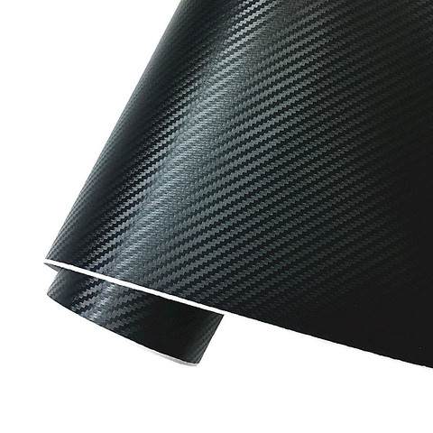 500mmx1000mm 3D Carbon Fiber Vinyl Car Wrap Sheet Roll Film Car stickers and Decals Motorcycle Car Accessories Automobiles ► Photo 1/6