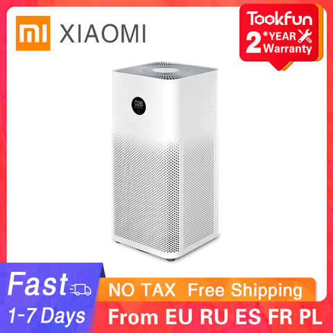 XIAOMI MIJIA Air Purifier 3 3H sterilizer addition Formaldehyde wash cleaning Intelligent Household Hepa Filter Smart APP WIFI ► Photo 1/6