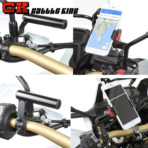 For Kawasaki ninja 300 400 250 250r vulcan s versys klr 650 1000 klx250 Mobile Phone Racks Holder GPS Navigation Stand Bracket ► Photo 1/6