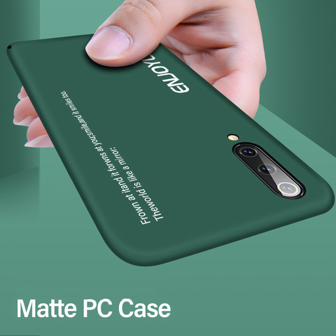 Ultra-thin Colorful Matte Hard PC Phone Case For Xiaomi Mi 10 9 8 SE Lite T Pro Redmi Note 7 Cute Shockproof Frosted Cover Coque ► Photo 1/6