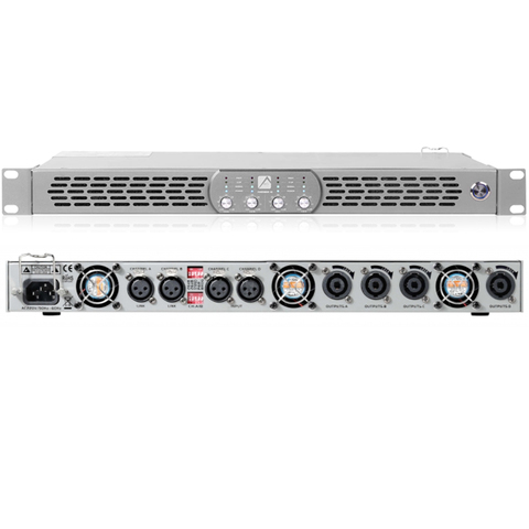 4 Channels Class D Power Amplifier Professional Audio 1U Digital Power Amplifier, DJ Mixer Audio Line Array Speakers ► Photo 1/1