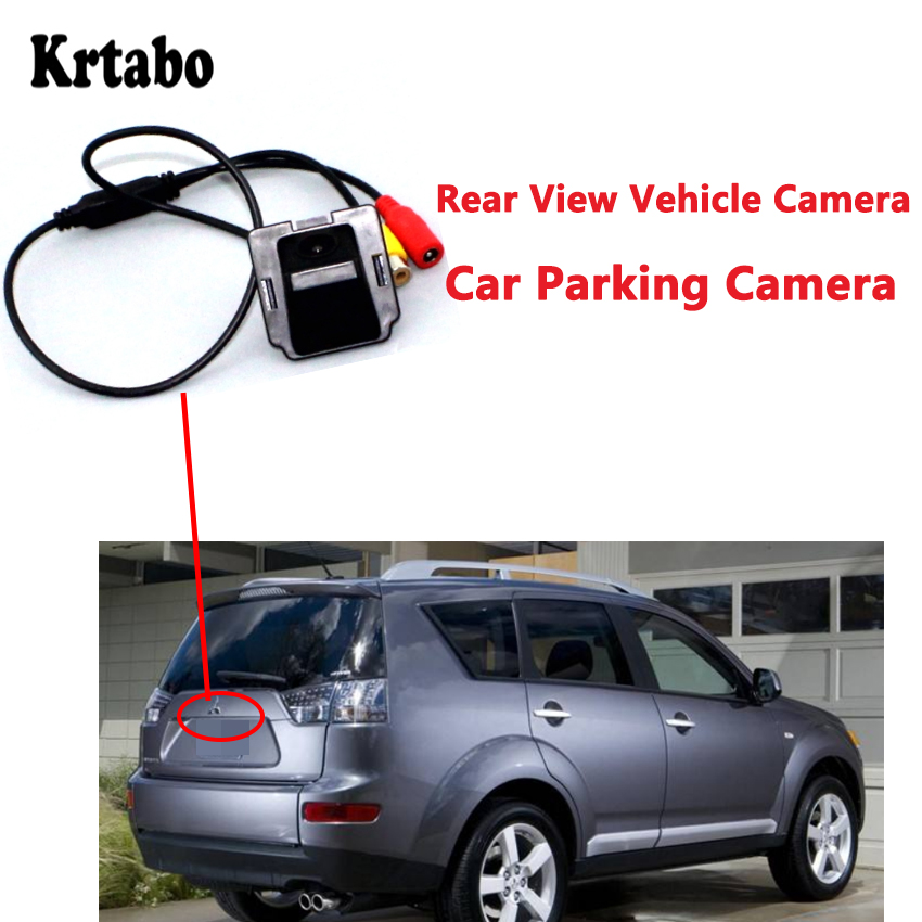 Car Reverse Rear-View Backup Camera For Mitsubishi Outlander 2007-2011 2012 2013
