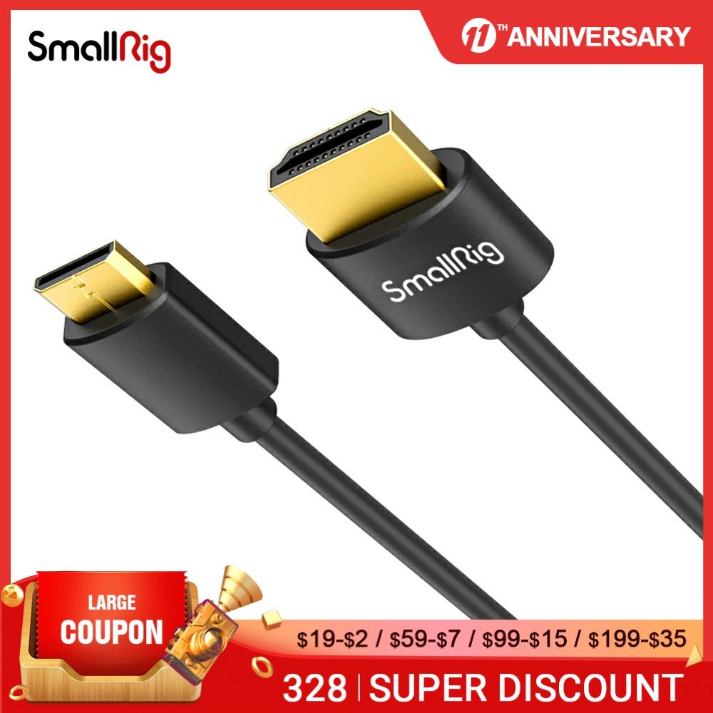 SmallRig Ultra Slim 4K Cable C to A /D to A/35cm/ 55cm 3040/3041/3042/3043 ► Photo 1/1