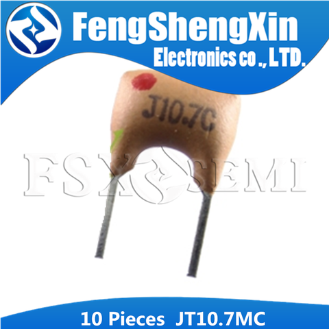 10PCS JT10.7MC J10.7C 10.7MHZ 2P DIP-2 ZTA10.7M 10.7M ZTA10.7MG 10.7MHZ J10.7C JT10.7MC1 Ceramic discriminator ► Photo 1/1