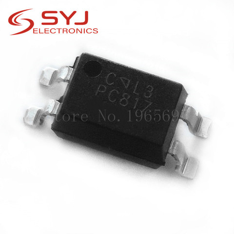 100pcs/lot SMD optocoupler EL817C (PC817) EL817S-C SOP-4 In Stock ► Photo 1/1