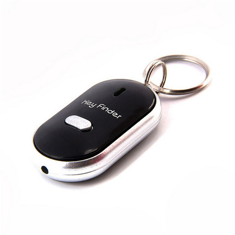 Wireless Whistle Key Finder Keychain For Women Men Anti-Lost Device Keyrings Electronic Anti-Theft Ellipse Plastic Key Search ► Photo 1/6