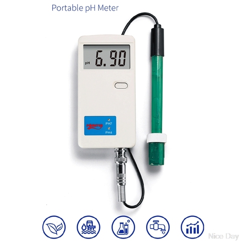 PH-012 Quality Purity PH Meter Digital Water Tester For Biology Chemical Laboratory 0.00-14.00ph Analyzer My09 20 Dropship ► Photo 1/6