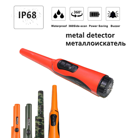 factory price hand held pinpointer metal detector, Portable Waterproof GP pointer Pinpointing metal detector with LED Light ► Photo 1/6