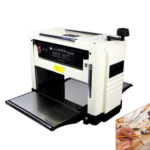 Desktop Press Planer Multi-purpose Single Surface Light Planer Woodworking Machinery Thicknesser 220V Wood Planer ► Photo 1/6