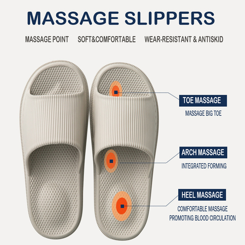 TZLDN 2022 Summer Massage Slipper Couples Beach Sandals Flip Flops Men Women Indoor Home Slippers ► Photo 1/6