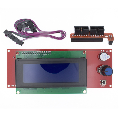 LCD Display 3D Printer Reprap Smart Controller Reprap Ramps 1.4 2004 LCD Control LCD2004 ► Photo 1/6