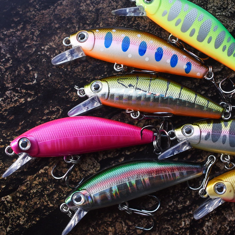LTHTUG AGILE MINNOW-48.8S Fishing Lures Wobblers Pesca 48.8mm 4.5g Stream  Sinking Minnow Hard Bait Perch Pike Salmon Trout Bass - Price history &  Review, AliExpress Seller - LTHTUG Official Store