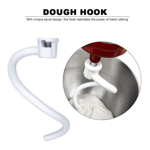 Spiral Coated Aluminum Dough Hook Non-stick Stand Mixer Electric Mixer Attachment for Kitchenaid KNS256CDH Dough Maker Tools ► Photo 1/6