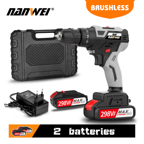 Impact Cordless Drill Brushless Cordless Drill Impact Brushless Power Tools Hammer Drill ► Photo 1/6