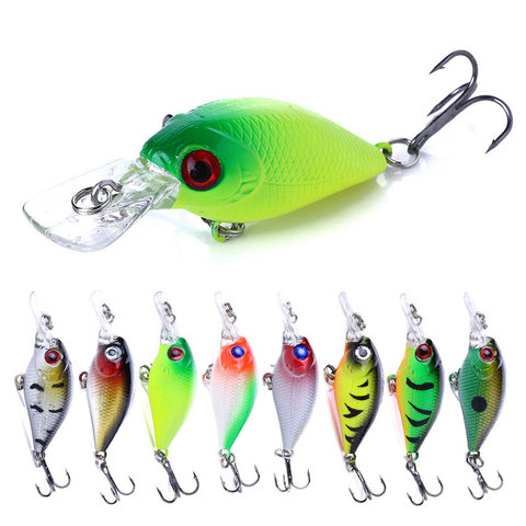 1PCS Crankbait Fishing Lures Hard Bait Swimbait Artificial Bait Pesca Fishing Wobblers 5cm 4.4g Crank Lure ► Photo 1/6