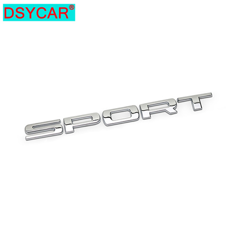 DSYCAR 1Pcs New 3D Metal SPORT Car Side Fender Rear Trunk Emblem Badge Sticker Decals for Jeep Renegade Compass Patriot Cherokee ► Photo 1/6