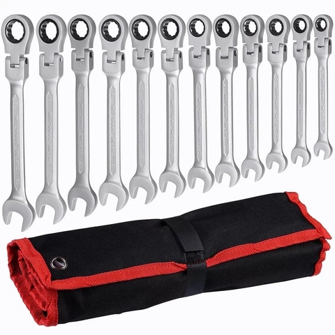 6-24mm universal wrench tool set wrench combination ratchet wrench tool set car repair tool set hand tool wrench set universal s ► Photo 1/6