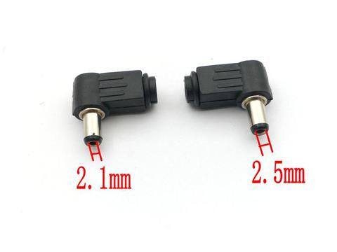 10pcs  DC Power socket 5.5mm x 2.1mm/2.5mm x 9mm jack Right angle Charger Power Plug ► Photo 1/5