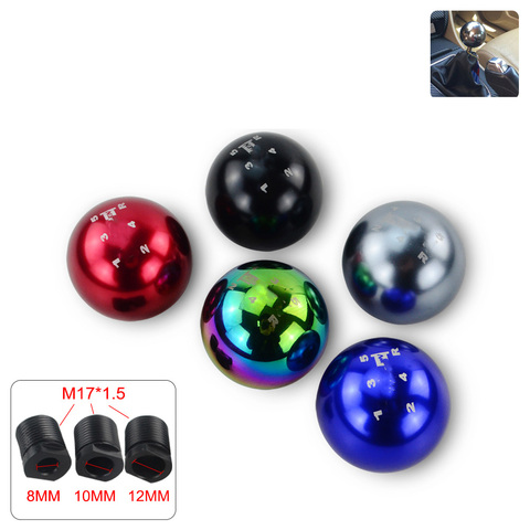 5/6 Speed Universal  Auto Manual Gear Shift Knob Ball Shifter Lever Handle Spherical Round 50MM For Honda/TOYOTA/MAZDA ► Photo 1/6