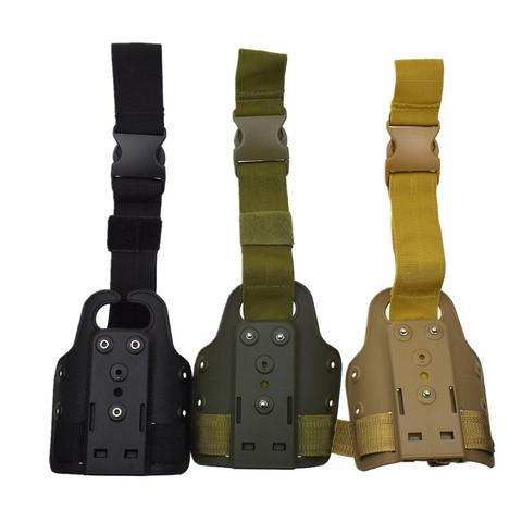 Hunting Gun Accessories Tactical Drop Leg Platform Thigh Holster Paddle Adapter for SIG P226 P220 USP Compact Glock 17 Safa Case ► Photo 1/6