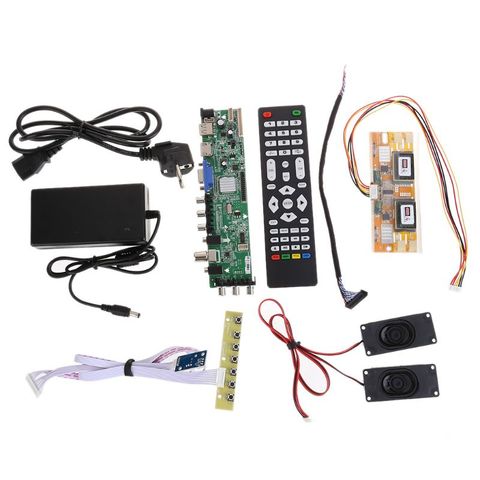 1Set DS.D3663LUA.A81 DVB-T2/T/C Digital TV 15-32 Inch Universal Lcd TV Controller Driver Board Module for 30Pin 8-Bit dropship ► Photo 1/6