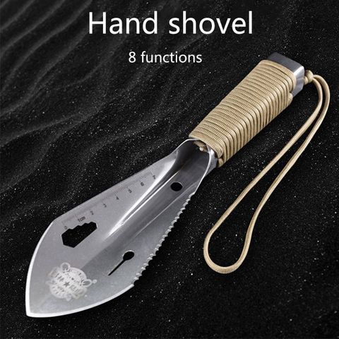 Metal Detector Garden Digging Tool Digger Garden Shovel w Sheath Stainless Steel ► Photo 1/5