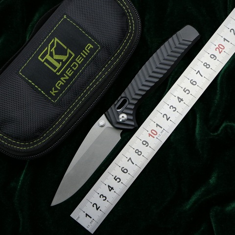 Kanedeiia made AXIS 781 9cr18mov Steel Aluminum handle folding knife camping pocket Survival Hunting Kitchen Knives EDC Tools ► Photo 1/1