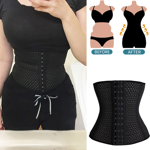 Waist Trainer Long Torso Tummy Reducing Girdles Slimming Shapewear Belly Shapers Modeling Belt Body Shaper Woman Fajas Corset ► Photo 1/6