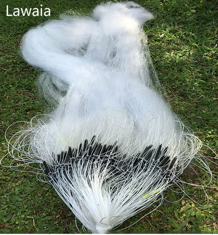 Lawaia White Fishing Gill Net Monofilament Fishing Gear Accessories Fishing Trap Network Three-Layer Fish Net with Plastic Float ► Photo 1/6