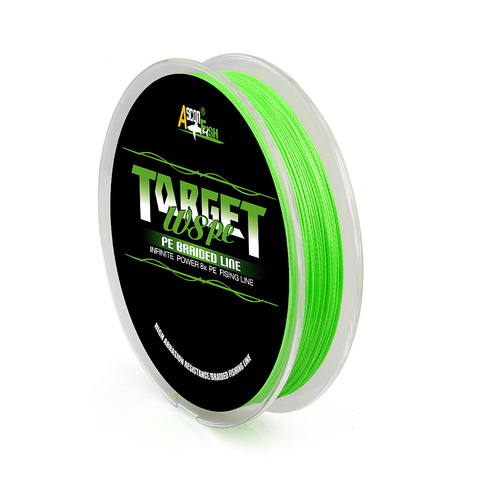 Fishing line braided 100M 300M super pe light green 2 4 6 8 10 20 30 50 60 80 100LBS test 0.06 0.08 0.1 0.55mm strong line roll ► Photo 1/5