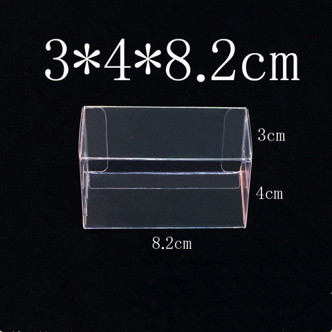 82*40*30mm PVC Clear MATCHBOX TOMY Toy Car Model 1/64 TOMICA Hot Wheels Dust Proof Display Protection Box  50/100PCS ► Photo 1/6