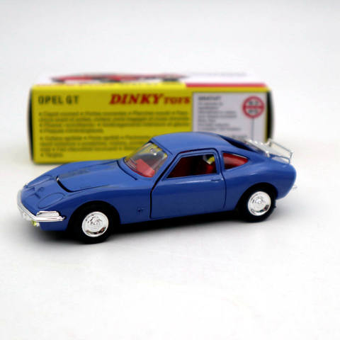 Atlas 1:43 Dinky Toys 1421 Opel GT 1900 Diecast Models Car Collection ► Photo 1/6