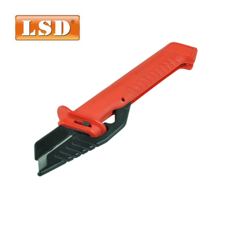 LS-51 cable stripping knife stainless steel blade cable stripper knives with replaceable blade wire strip knife ► Photo 1/4