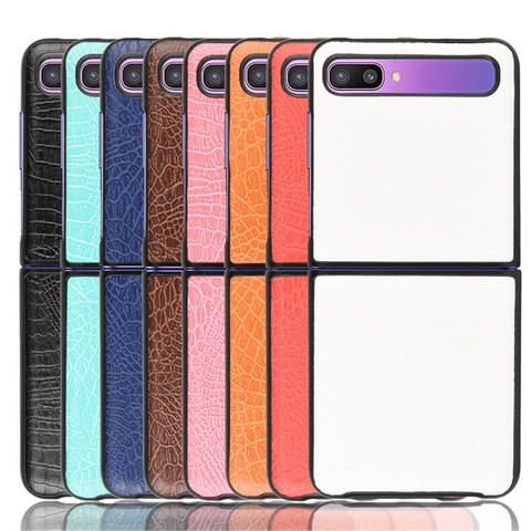 Price History Review On For Samsung Galaxy Z Flip Case Luxury Crocodile Skin Pu Leather Hard Back Cover Case For Samsung Z Flip Zflip Phone Case Aliexpress Seller Peibin