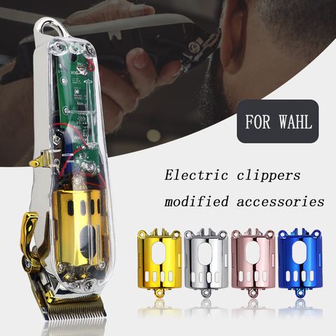 Set DIY Modified Shell For Wahl Electric Hair Clipper Accessories Barber Hair Trimmer Case Motor Cover Switch 4color wireless ► Photo 1/6