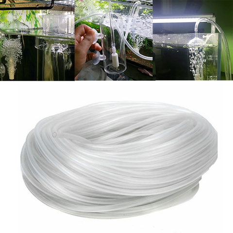 Oxygen Pump Hose For Air Bubble Stone Aquarium Fish Tank Pond Pump 10M Oxygen Pipe Tube Aquarium Accessory ► Photo 1/6