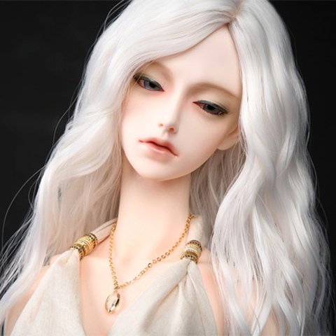 New Arrival 1/3 1/4 1/6 1/8 Bjd SD Doll Wig High Temperature Wire Long Fashion Wavy For Toy Hair ► Photo 1/6