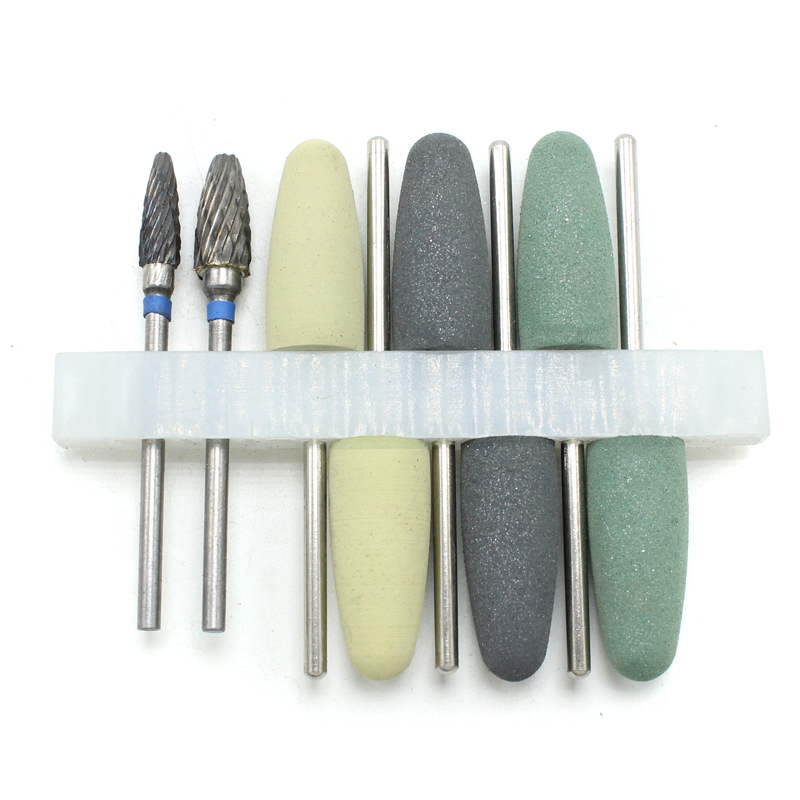 Dental Composite Polishing Kit Rubber Polisher Resin Base For