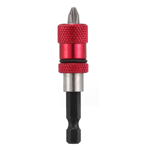 1pc 1/4'' Adjustable Screw Depth Bit Holder Magnetic Screwdriver Hex Bit Holder Magnetic Tip Quick Release for Drill Screw Tool ► Photo 1/6