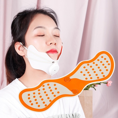 EMS V Face Slimming Stimulator Facial Lift Massager Thin Face Device High Frequency Reduce Masseter Double Chin Massage Machine ► Photo 1/6