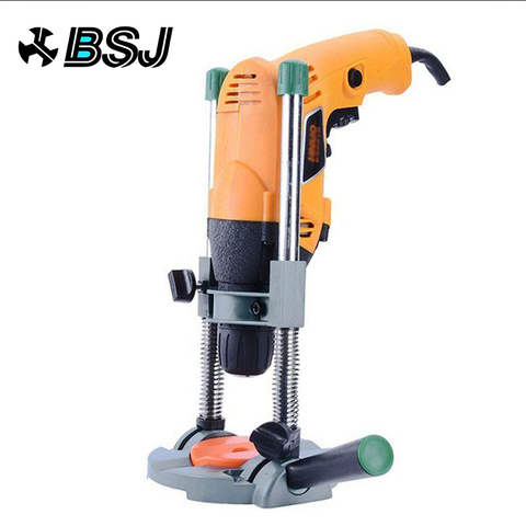 Precision Drill Guide Pipe Drill Holder Stand Drilling Guide with Adjustable Angle and Removeable Handle DIY tool ► Photo 1/6