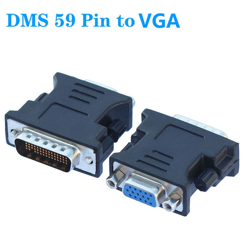 1piece 59 pin to VGA male to female DMS-59 to VGA adapter for video card ► Photo 1/5