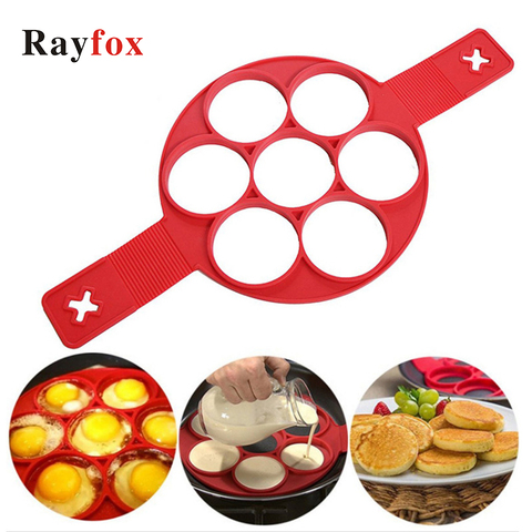 Kitchen Utensil Gadget Accessories Pancake Maker Silicone Mold Nonstick Cooker Pan Flip Eggs Mould Kichen Cooking Tool Supplies ► Photo 1/6