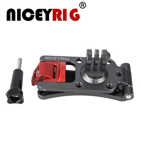 Niceyrig Backpack Strap Quick Release Clamp Mount for DJI Osmo Osmo Pocket Gopro Series Yi 4K Action Cameras ► Photo 1/6